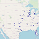 Image for article titled This Map Shows If Your Town's Police Are Tapped Into Ring's Surveillance Network